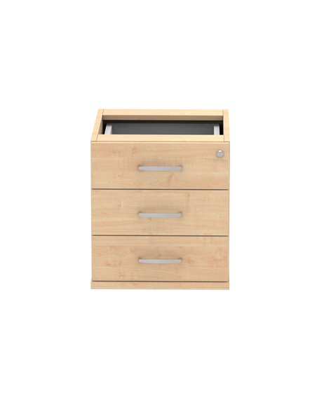 Dynamic Impulse 3 Drawer Fixed Pedestal Maple I001646 - pic 79482 | FastDaddyshop