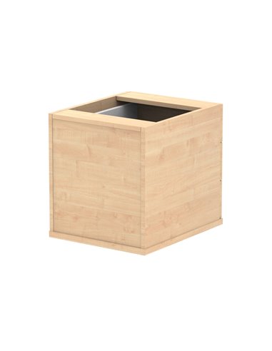 Dynamic Impulse 3 Drawer Fixed Pedestal Maple I001646