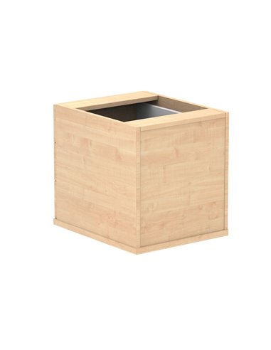 Dynamic Impulse 3 Drawer Fixed Pedestal Maple I001646