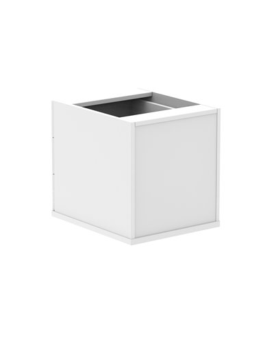 Dynamic Impulse 3 Drawer Fixed Pedestal White I001647