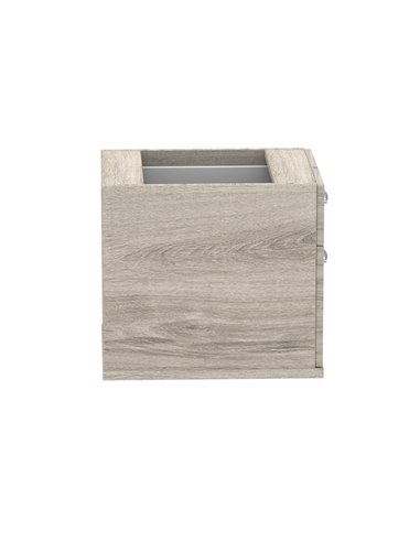 Dynamic Impulse 2 Drawer Fixed Pedestal Grey Oak I003219