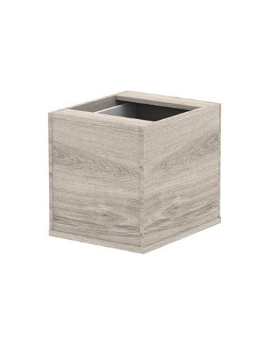 Dynamic Impulse 2 Drawer Fixed Pedestal Grey Oak I003219