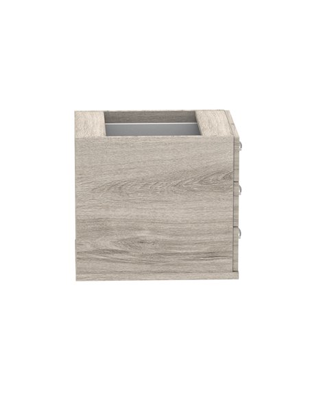 Dynamic Impulse 3 Drawer Fixed Pedestal Grey Oak I003220 - pic 79518 | FastDaddyshop