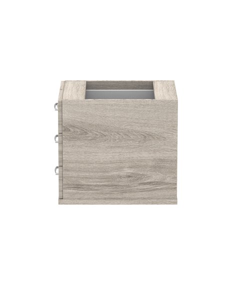 Dynamic Impulse 3 Drawer Fixed Pedestal Grey Oak I003220 - pic 79522 | FastDaddyshop