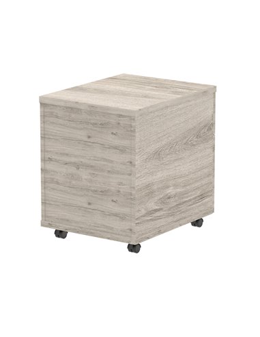 Dynamic Impulse 2 Drawer Mobile Pedestal Grey Oak I003223