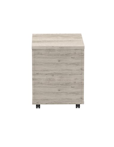 Dynamic Impulse 2 Drawer Mobile Pedestal Grey Oak I003223