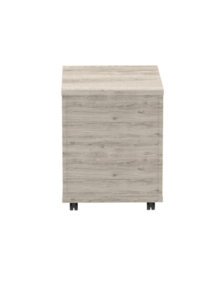 Dynamic Impulse 2 Drawer Mobile Pedestal Grey Oak I003223 - pic 79530 | FastDaddyshop
