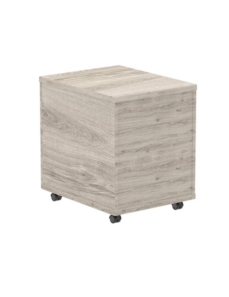 Dynamic Impulse 3 Drawer Mobile Pedestal Grey Oak I003224 - pic 79534 | FastDaddyshop