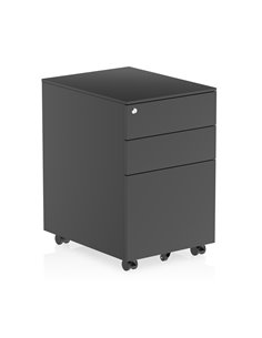 Dynamic Steel Mobile Pedestal Black I004296 2
