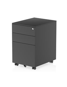 Dynamic Steel Mobile Pedestal Black I004296