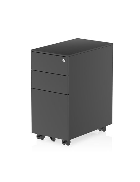 Dynamic Steel Slim Mobile Pedestal Black I004297 - pic 79542 | FastDaddyshop