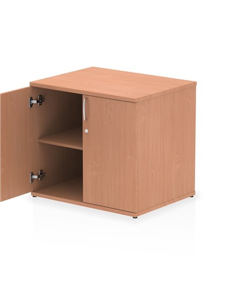 Dynamic Impulse 600mm Deep Desk High Cupboard Beech I000062 - pic 79603 | FastDaddyshop