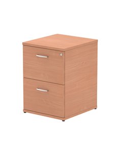 Dynamic Impulse 2 Drawer Filing Cabinet Beech I000072