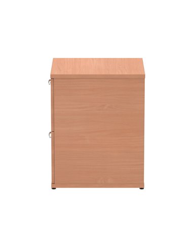 Dynamic Impulse 2 Drawer Filing Cabinet Beech I000072