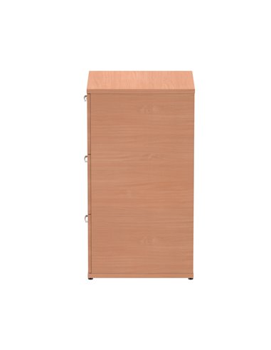 Dynamic Impulse 3 Drawer Filing Cabinet Beech I000073