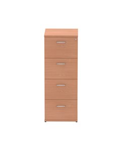 Dynamic Impulse 4 Drawer Filing Cabinet Beech I000074 2
