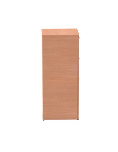 Dynamic Impulse 4 Drawer Filing Cabinet Beech I000074