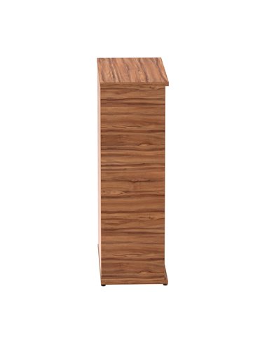 Dynamic Impulse 1200mm Bookcase Walnut I000110