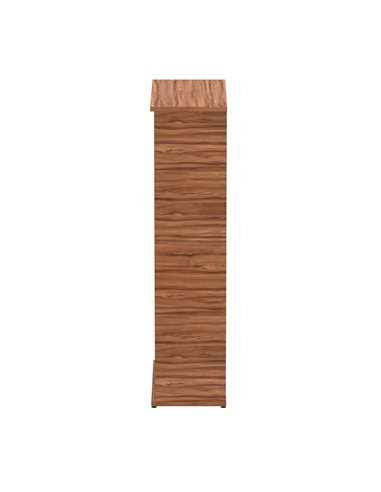 Dynamic Impulse 1600mm Bookcase Walnut I000111