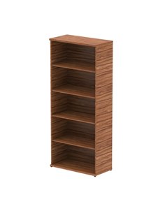 Dynamic Impulse 2000mm Bookcase Walnut I000112