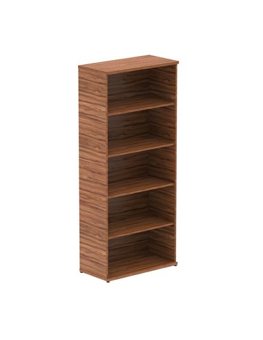 Dynamic Impulse 2000mm Bookcase Walnut I000112
