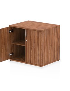 Dynamic Impulse 600mm Deep Desk High Cupboard Walnut I000122 2