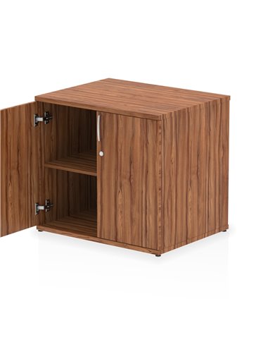 Dynamic Impulse 600mm Deep Desk High Cupboard Walnut I000122