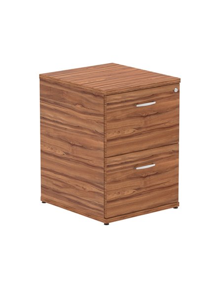 Dynamic Impulse 2 Drawer Filing Cabinet Walnut I000132 - pic 79681 | FastDaddyshop