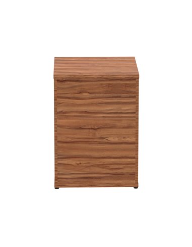 Dynamic Impulse 2 Drawer Filing Cabinet Walnut I000132