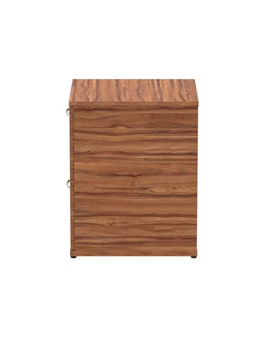 Dynamic Impulse 2 Drawer Filing Cabinet Walnut I000132