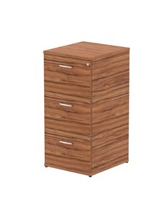 Dynamic Impulse 3 Drawer Filing Cabinet Walnut I000133