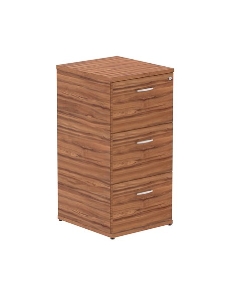 Dynamic Impulse 3 Drawer Filing Cabinet Walnut I000133 - pic 79689 | FastDaddyshop