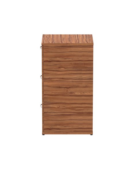 Dynamic Impulse 3 Drawer Filing Cabinet Walnut I000133 - pic 79694 | FastDaddyshop