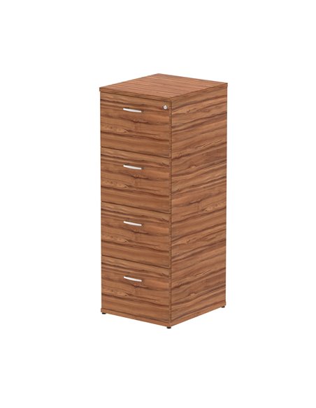 Dynamic Impulse 4 Drawer Filing Cabinet Walnut I000134 - pic 79695 | FastDaddyshop