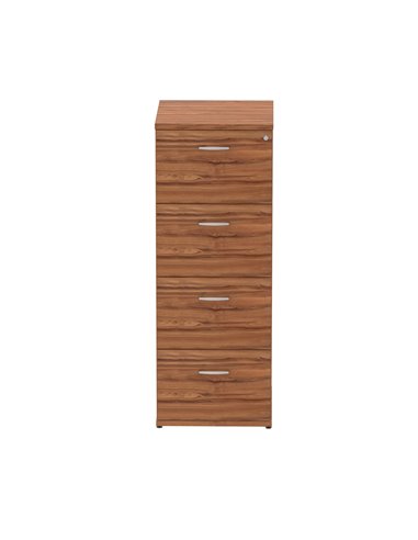 Dynamic Impulse 4 Drawer Filing Cabinet Walnut I000134