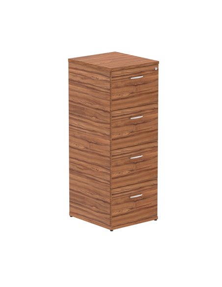 Dynamic Impulse 4 Drawer Filing Cabinet Walnut I000134 - pic 79697 | FastDaddyshop
