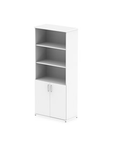 Dynamic Impulse 2000mm Open Shelves Cupboard White I000167