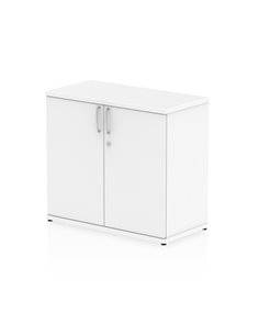 Dynamic Impulse 600mm Deep Desk High Cupboard White I000182