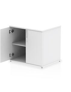 Dynamic Impulse 600mm Deep Desk High Cupboard White I000182 2