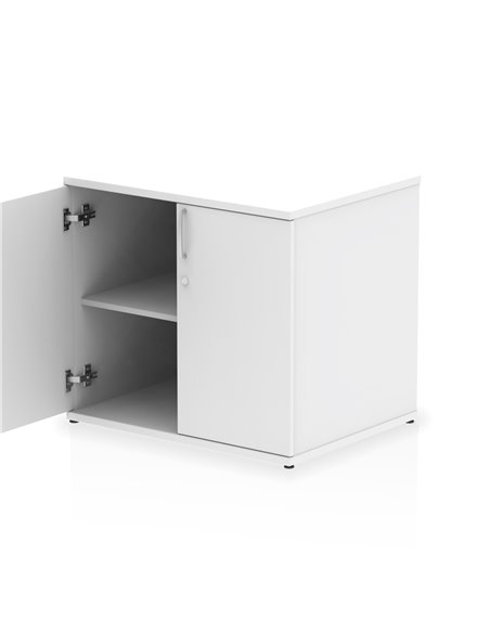 Dynamic Impulse 600mm Deep Desk High Cupboard White I000182 - pic 79737 | FastDaddyshop