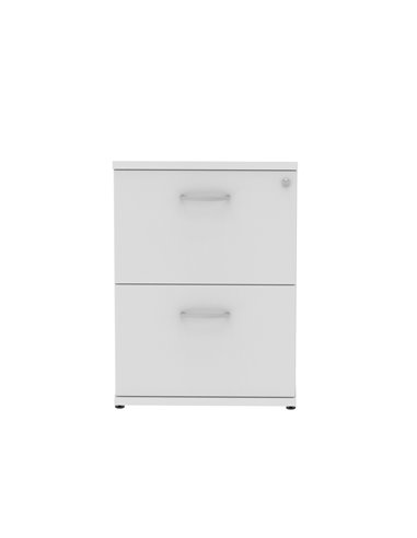 Dynamic Impulse 2 Drawer Filing Cabinet White I000192