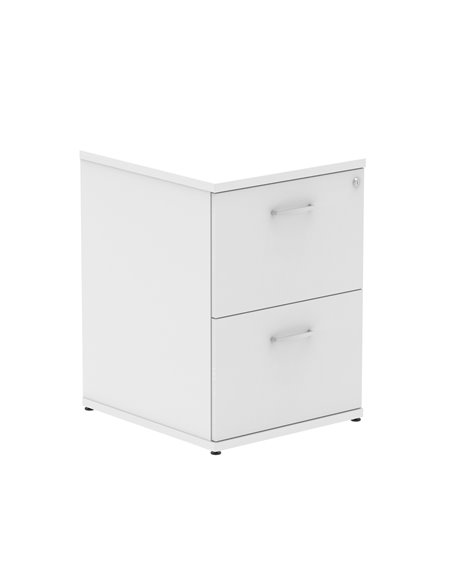 Dynamic Impulse 2 Drawer Filing Cabinet White I000192 - pic 79748 | FastDaddyshop