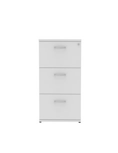 Dynamic Impulse 3 Drawer Filing Cabinet White I000193 2
