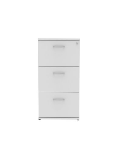 Dynamic Impulse 3 Drawer Filing Cabinet White I000193