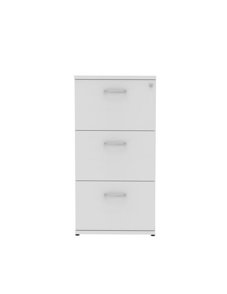 Dynamic Impulse 3 Drawer Filing Cabinet White I000193 - pic 79755 | FastDaddyshop