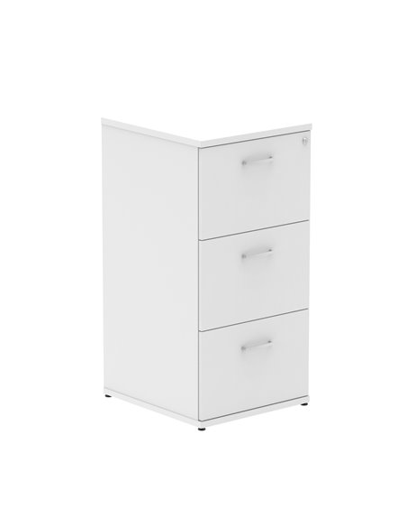 Dynamic Impulse 3 Drawer Filing Cabinet White I000193 - pic 79756 | FastDaddyshop