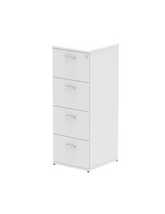 Dynamic Impulse 4 Drawer Filing Cabinet White I000194