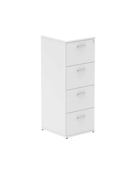 Dynamic Impulse 4 Drawer Filing Cabinet White I000194 - pic 79764 | FastDaddyshop