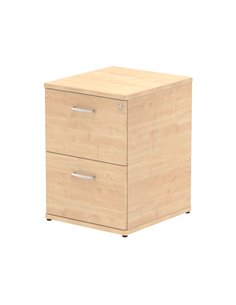 Dynamic Impulse 2 Drawer Filing Cabinet Maple I000252