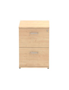 Dynamic Impulse 2 Drawer Filing Cabinet Maple I000252 2